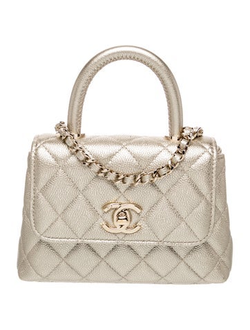Coco Handle Clutch w/ Chain