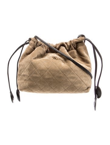 2026 Suede Drawstring Bag