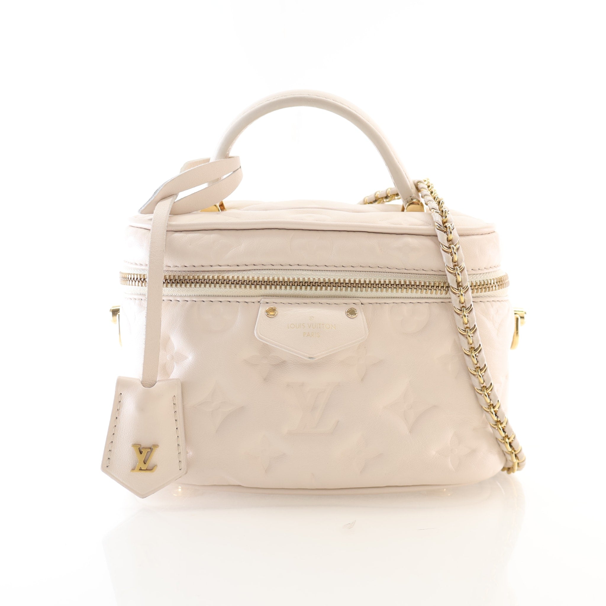 Louis Vuitton Monogram Embossed Lambskin Coussin Vanity PM