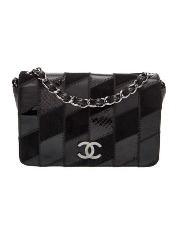 Patchwork Handle Bag