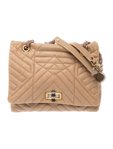 Quilted Top Handle Bag