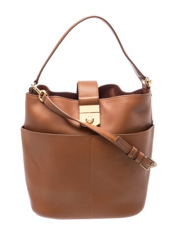 Leather Bucket Bag