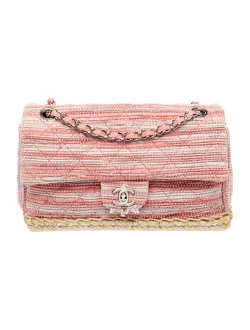 Jute Espadrille Flap Bag