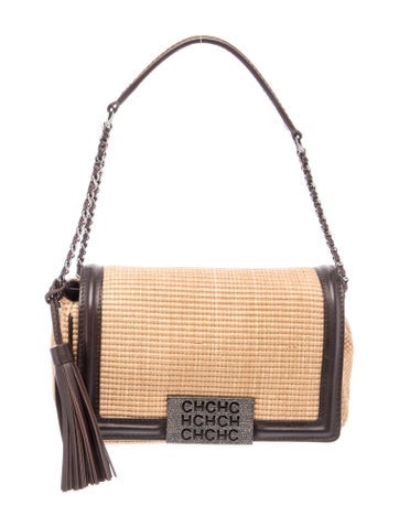 Raffia Shoulder Bag