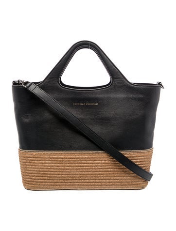 Leather Top Handle Bag