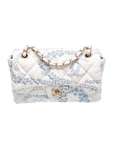 2025 Small Denim Coco Beach Flap Bag