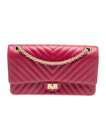 Chevron Reissue 226 Double Flap Bag