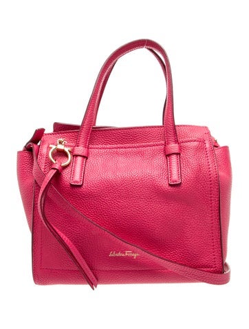 Leather Top Handle Bag