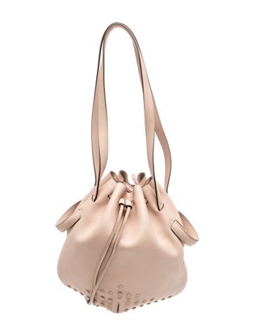 Leather Bucket Bag