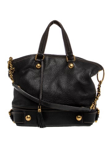 Leather Top Handle Bag