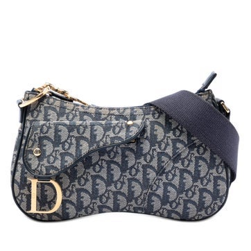 Diorissimo Trotter Canvas Double Saddle Crossbody