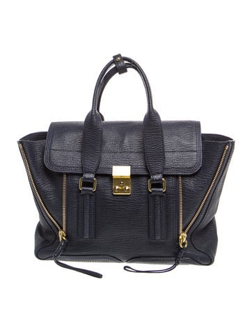 Leather Top Handle Bag