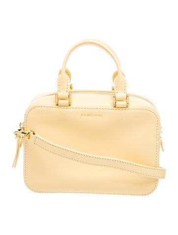 Leather Top Handle Bag