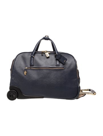 Tumi Leather Weekender Bag
