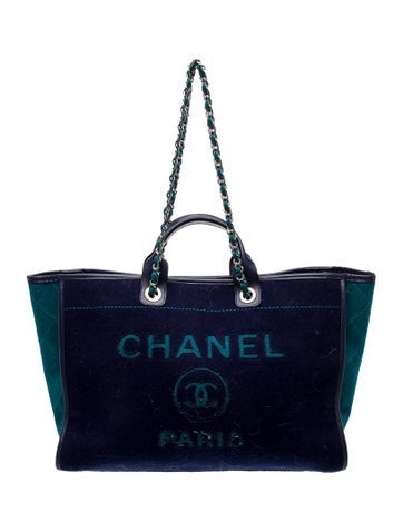 Large Wool Felt Deauville Tote