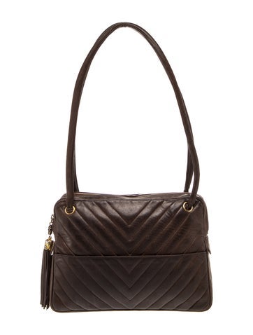 Chevron Shoulder Bag