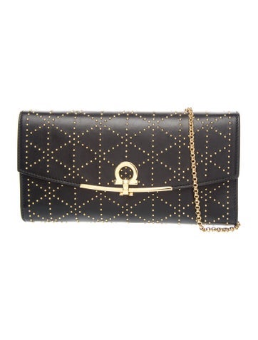 Ferragamo Leather Evening Bag