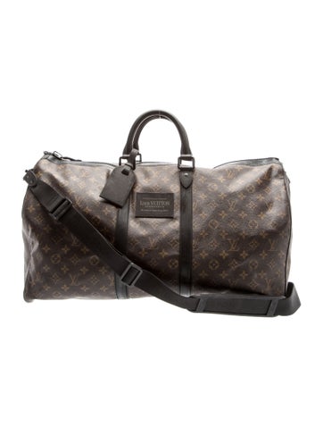 Monogram Waterproof Keepall Bandouliere 55