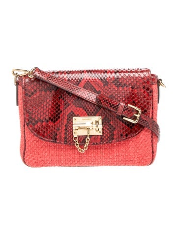 Snakeskin Shoulder Bag