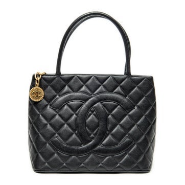 Leather Timeless Medallion Tote