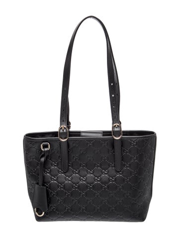 GG GG Signature Emblem Tote Medium