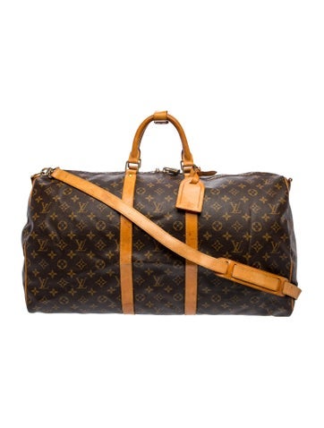 LV Monogram Keepall Bandouliere 55