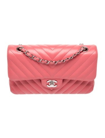 Classic Small Chevron Double Flap Bag