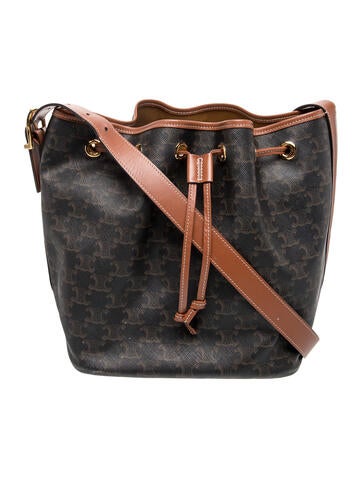 Celine Triomphe Bucket Bag