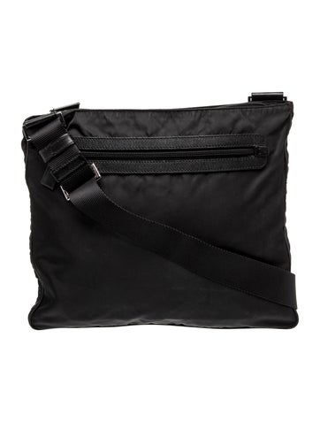 Nylon Messenger Bag
