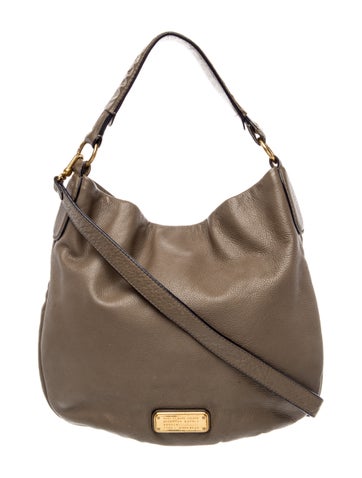 Leather Top Handle Bag Medium
