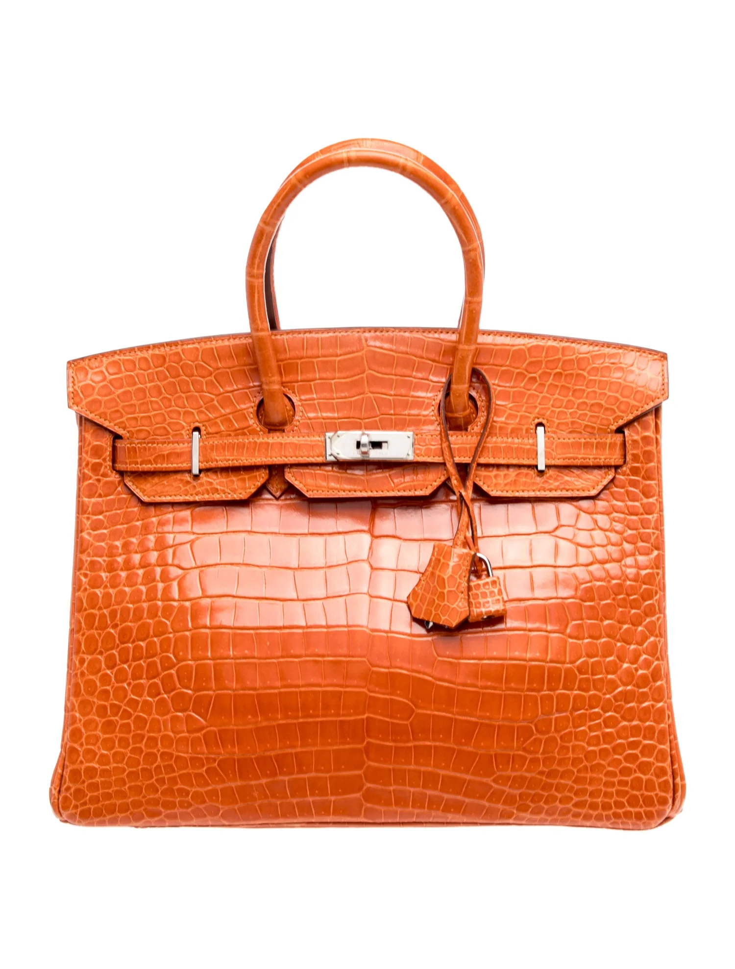 Shiny Porosus Crocodile Birkin 35
