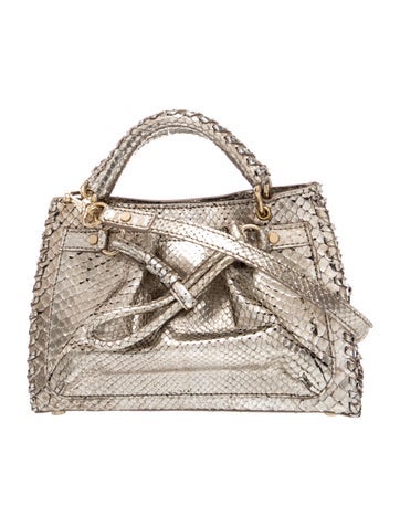 Leather Top Handle Bag