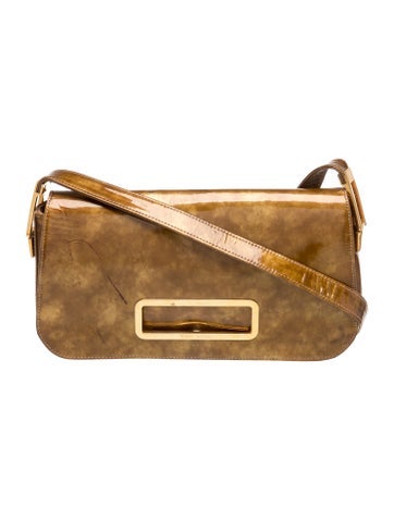 Patent Leather Shoulder Bag