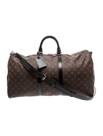 LV Monogram Keepall Bandouliere 55