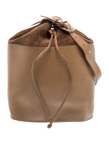 A.P.C. Leather Bucket Bag