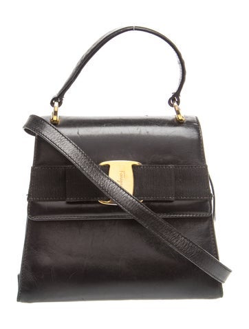 Leather Top Handle Bag