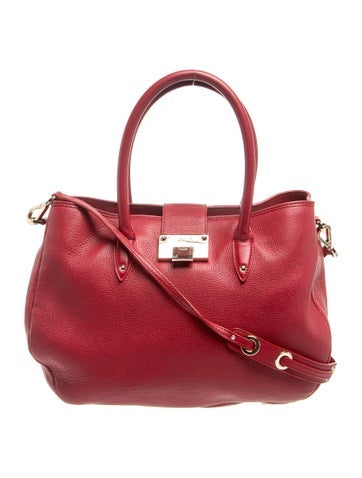Leather Top Handle Bag