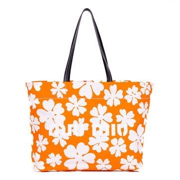 Canvas Floral Shopping Tote null