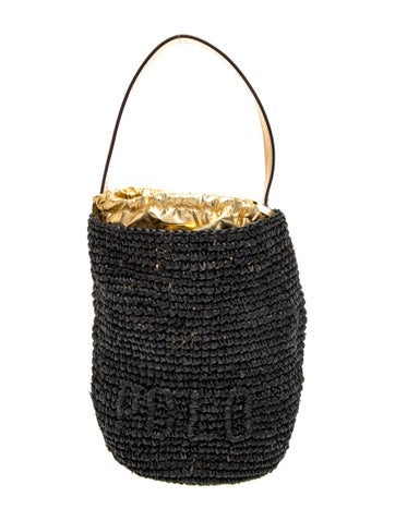 Raffia Shoulder Bag w/ Tags