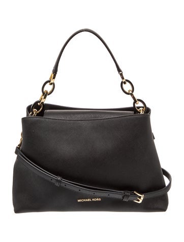 Leather Top Handle Bag