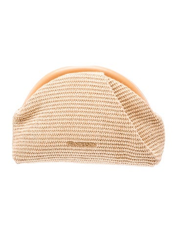 Raffia Clutch