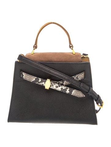 Leather Top Handle Bag