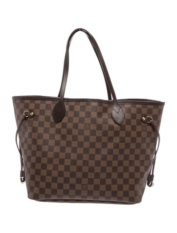 Damier Ebene Neverfull w/Pouch MM