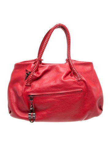 Leather Top Handle Bag