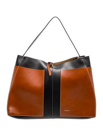 Wandler Leather Top Handle Bag