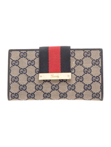 GG Canvas Clutch Vintage