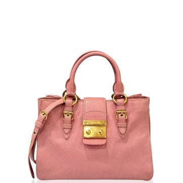 Taurillon Leather Two-Way Bag