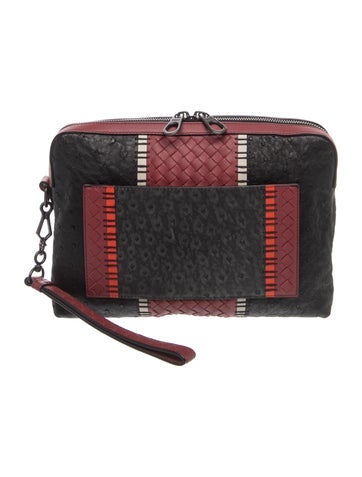 Intrecciato Clutch Medium Vintage