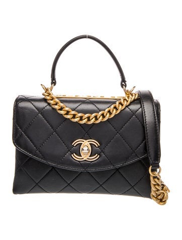 Small Trendy Spirit Top Handle Bag