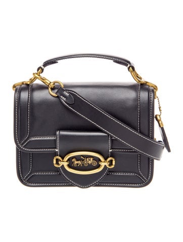 Leather Top Handle Bag